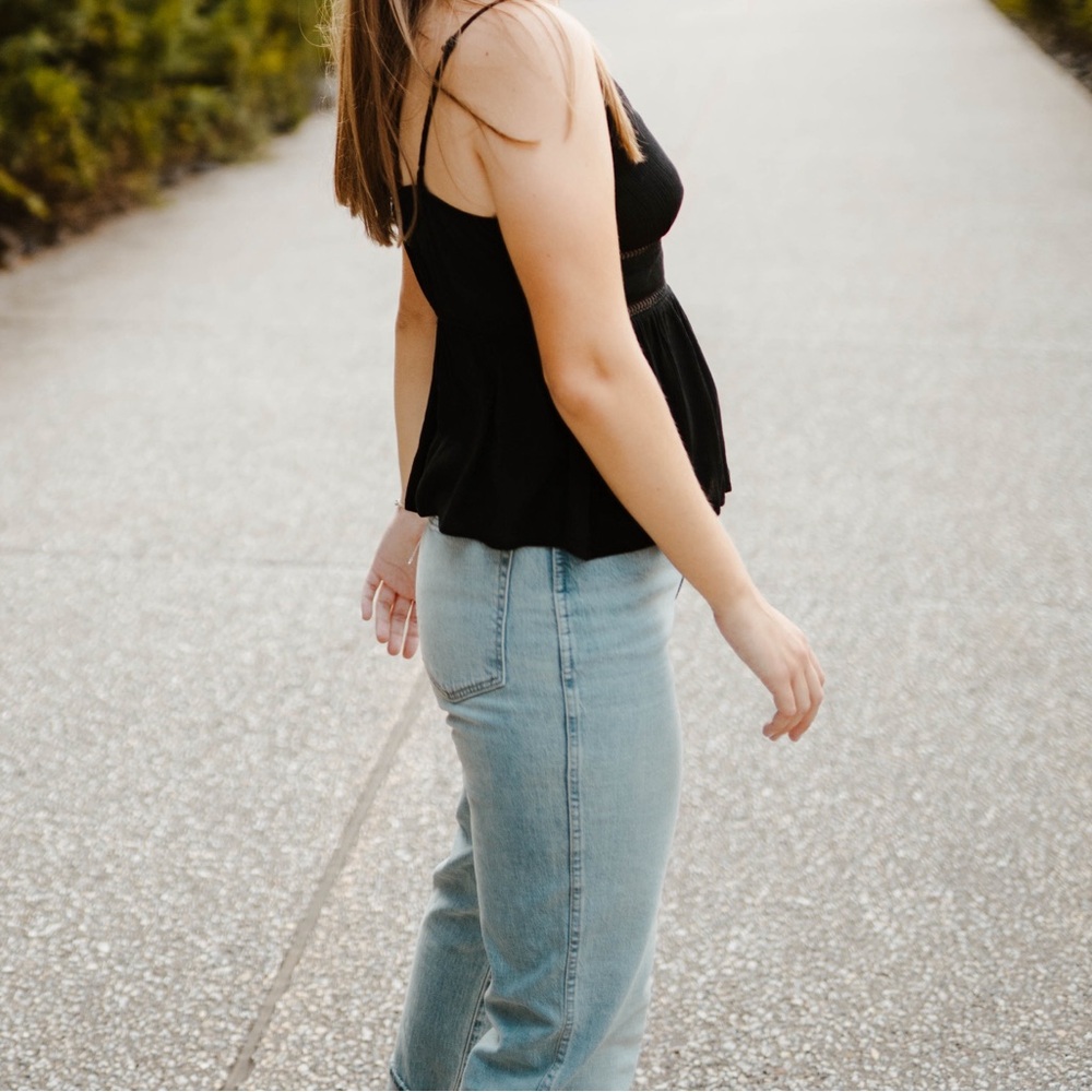 *J Crew Light Blue Straight Leg Jeans